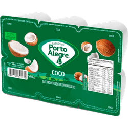 IOGURTE PORTO ALEGRE BANDEJA 540G COCO